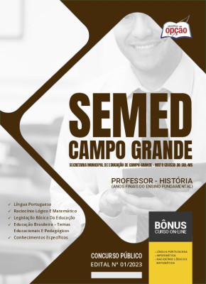 Apostila SEMED Campo Grande - MS Professor - História (Anos Finais do Ensino Fundamental)