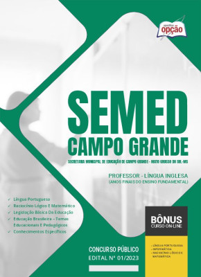Apostila SEMED Campo Grande - MS Professor - Língua Inglesa (Anos Finais do Ensino Fundamental)