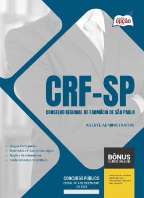 Apostila CRF-SP - Agente Administrativo