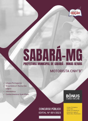 Apostila Prefeitura de Sabará - MG - Motorista CNH B