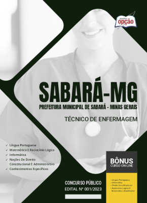 Apostila Prefeitura de Sabará - MG - Técnico de Enfermagem