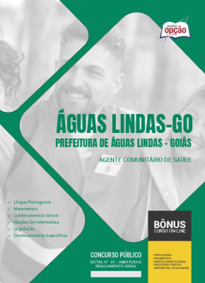 Apostila Prefeitura de Águas Lindas - GO - Agente Comunitário de Saúde