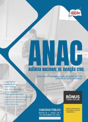 Apostila ANAC - Especialista em Regulação de Aviação Civil - Comum às Especialidades
