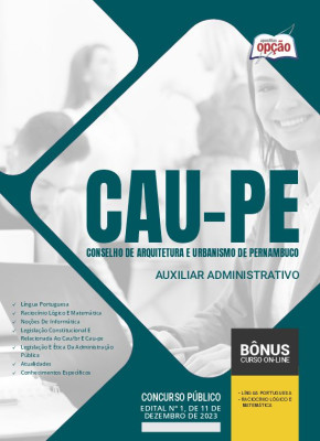 Apostila CAU-PE - Auxiliar Administrativo