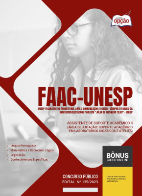 Apostila UNESP (FAAC - Câmpus Bauru) - Assistente de Suporte Acadêmico II