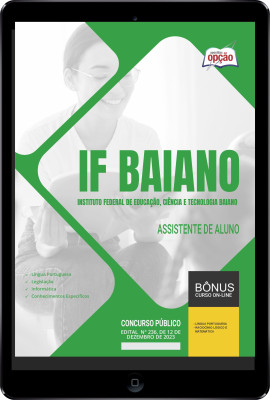 Apostila  IF Baiano em PDF - Assistente de Aluno
