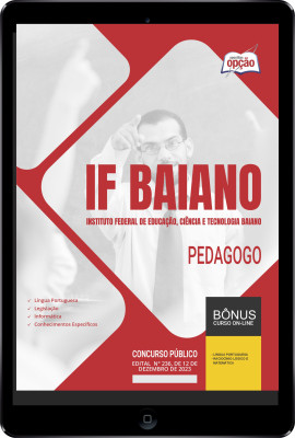 Apostila IF Baiano em PDF - Pedagogo