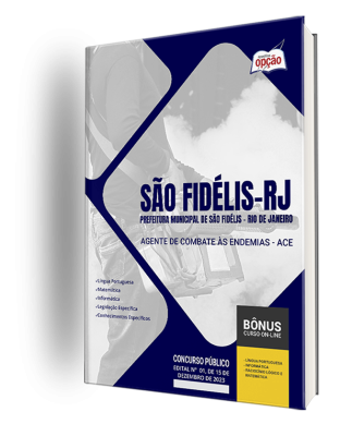 Apostila Prefeitura de São Fidelis - RJ 2024 - Agente de Combate às Endemias - ACE