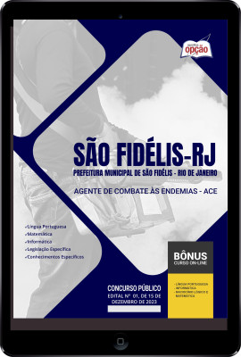 Apostila Prefeitura de São Fidelis - RJ em PDF - Agente de Combate às Endemias - ACE 2024