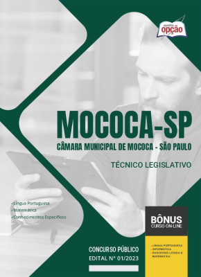 Apostila Câmara de Mococa - SP 2024 - Técnico Legislativo