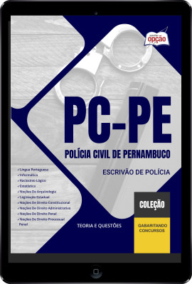 Caderno de Questões PC-PE - Escrivão de Polícia - 500 Questões Gabaritadas em PDF