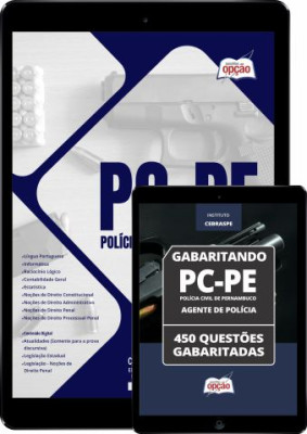 Combo Digital CBM-PE  PC-PE - Agente de Polícia