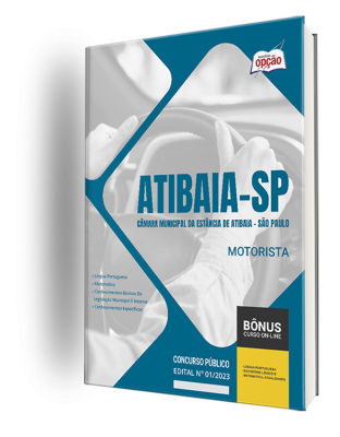 Apostila Câmara da Estância de Atibaia - SP 2024 Motorista