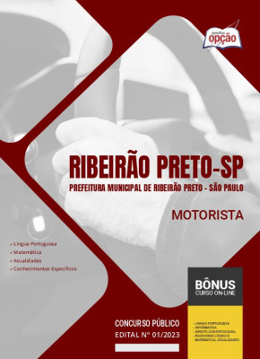 Apostila Prefeitura de Ribeirão Preto - SP 2024 Motorista