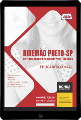 Apostila Prefeitura de Ribeirão Preto - SP em PDF Educador Social 2024