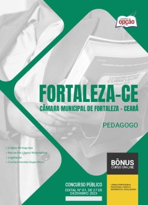 Apostila Câmara de Fortaleza - CE 2024 - Pedagogo