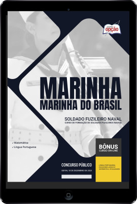 Apostila Marinha do Brasil em PDF - Soldado Fuzileiro Naval - Curso de Formação de Soldados Fuzileiros Navais 2024