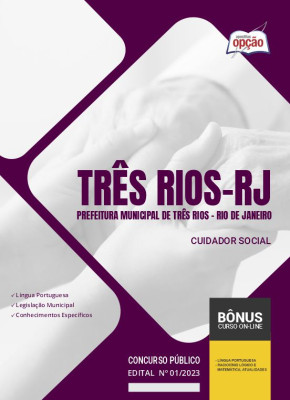 Apostila Prefeitura de Três Rios - RJ 2024 Cuidador Social
