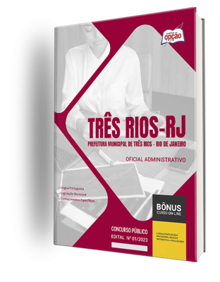 Apostila Prefeitura de Três Rios - RJ 2024 Oficial Administrativo