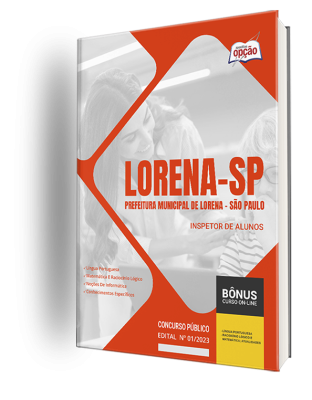 Apostila Prefeitura de Lorena - SP 2024 Inspetor de Alunos