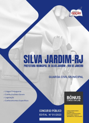 Apostila Prefeitura de Silva Jardim - RJ 2024 Guarda Civil Municipal