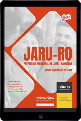 Apostila Prefeitura de Jaru - RO em PDF - Agente Comunitário de Saúde 2024