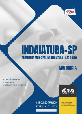 Apostila Prefeitura de Indaiatuba - SP 2024 Motorista