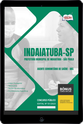 Apostila Prefeitura de Indaiatuba - SP em PDF Agente Comunitário de Saúde – UBS 2024