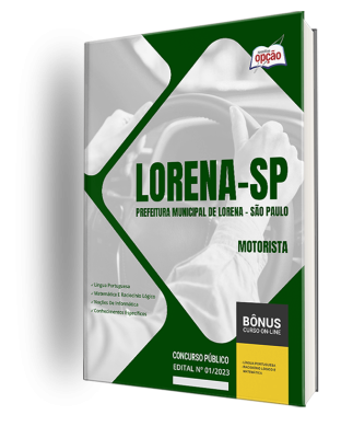 Apostila Prefeitura de Lorena - SP 2024 - Motorista