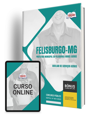 Apostila Prefeitura de Felisburgo - MG  - Auxiliar de Serviços Gerais