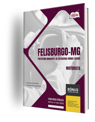 Apostila Prefeitura de Felisburgo - MG 2024 - Motorista