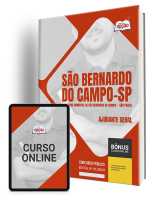 Apostila Prefeitura de São Bernardo do Campo - SP 2024 - Ajudante Geral