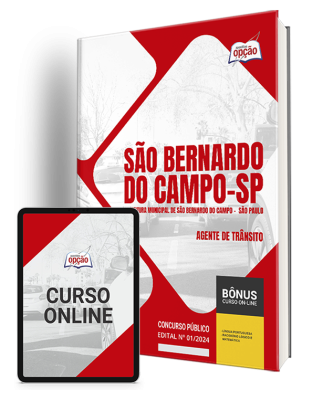 Apostila Prefeitura de São Bernardo do Campo - SP 2024 - Agente de Trânsito