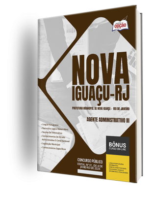 Apostila Prefeitura de Nova Iguaçu - RJ 2024 - Agente Administrativo III