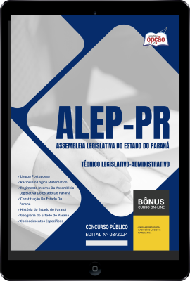 Apostila ALEP em PDF - Técnico Legislativo-Administrativo 