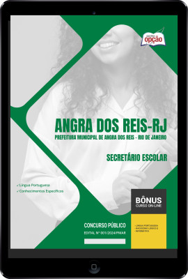 Apostila Prefeitura de Angra dos Reis - RJ em PDF 2024 - Secretario Escolar
