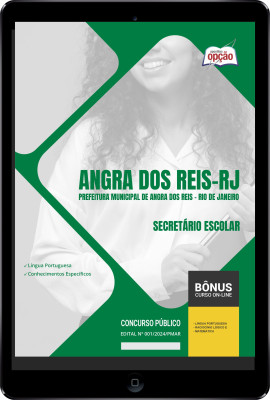 Apostila Prefeitura de Angra dos Reis - RJ em PDF  - Secretario Escolar