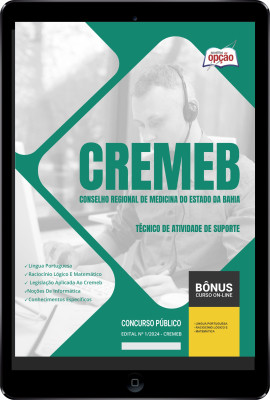Apostila CREMEB em PDF  - Técnico de Atividade de Suporte