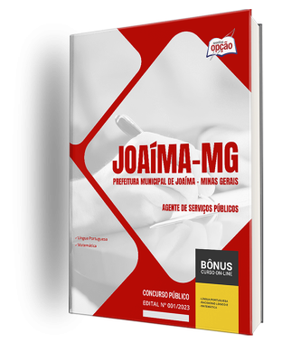 Apostila Prefeitura de Joaíma - MG  Agente de Serviços Públicos