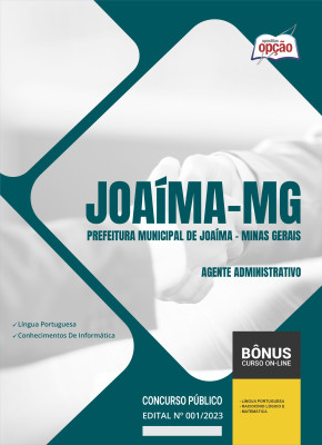 Apostila Prefeitura de Joaíma - MG 2024 Agente Administrativo