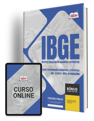 Apostila IBGE 2024 - Técnico em Informações Geográficas e Estatísticas - CNU - Bloco 8 - Nível Intermediário