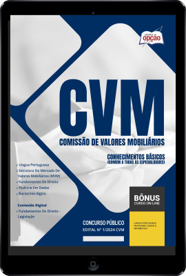 Apostila CVM em PDF - Conhecimentos Básicos  (Comum a todas as Especialidades) 