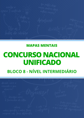 190 Mapas Mentais para Concurso Nacional Unificado - Bloco 8 - Nível Intermediário (PDF)