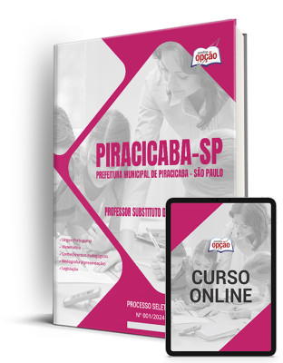 Apostila Prefeitura de Piracicaba - SP  - Professor Substituto de Educação Infantil
