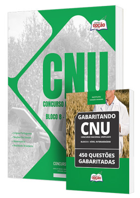 Combo Impresso CNU - Bloco 8 - Nível Intermediário