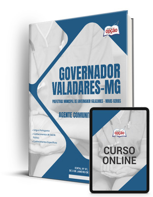 Apostila Prefeitura de Governador Valadares - MG 2024 - Agente Comunitário de Saúde