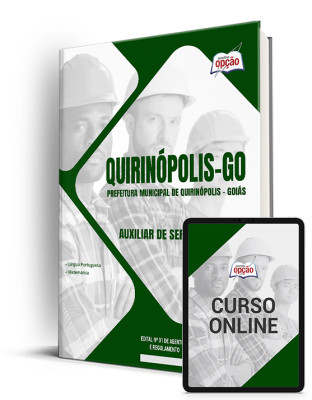 Apostila Prefeitura de Quirinópolis - GO 2024 - Auxiliar de Serviços Gerais