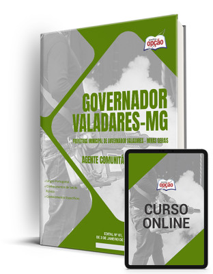 Apostila Prefeitura de Governador Valadares - MG 2024 - Agente Comunitário de Endemias