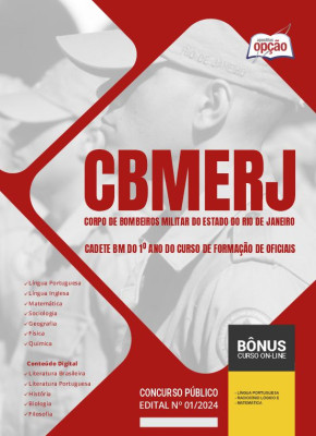 Apostila CBMERJ 2024 - Cadete BM do 1º ano do Curso de Formação de Oficiais