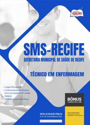 Apostila SMS Recife 2024 - Técnico de Enfermagem